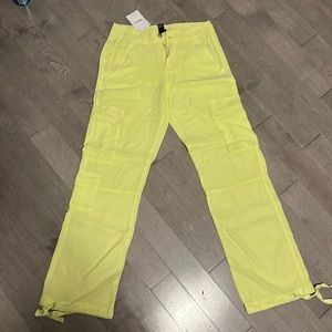 Brand New Lime Green Cargo Pants